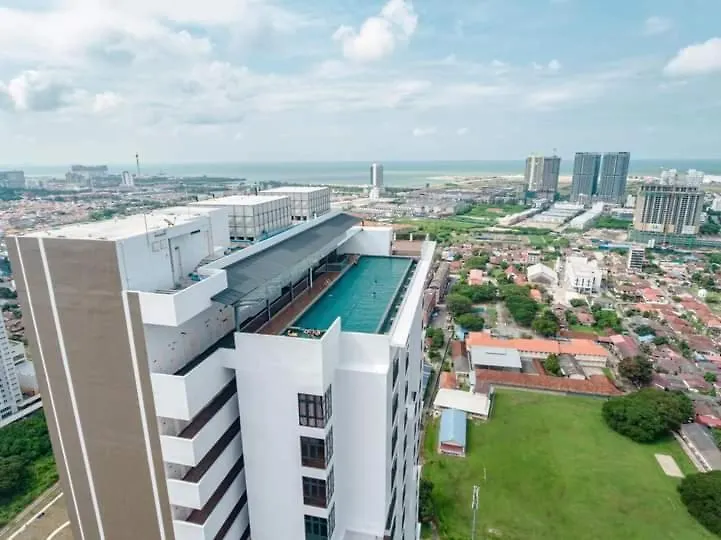 Stay99 Quartz At 35Th Floor With Infinity Sky PoolMalacca アパートホテル Malacca